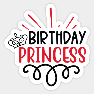 birthday princess Sticker